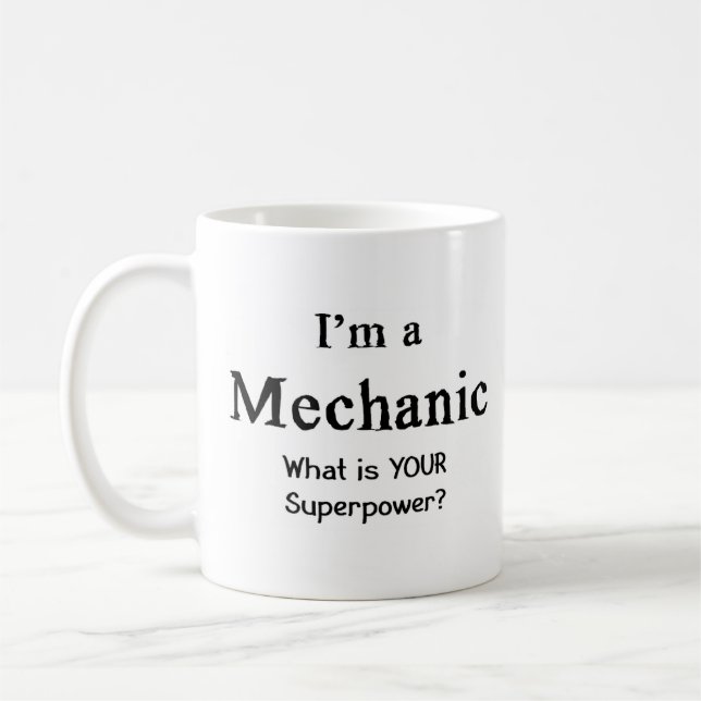 Mechanic Coffee Mug (Left)