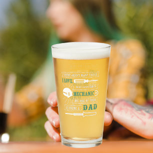 Mechanic Dad   Father's Day Glass