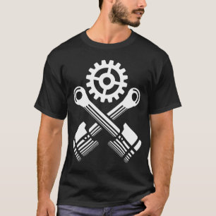 Mechanic engine pistons friend T-Shirt