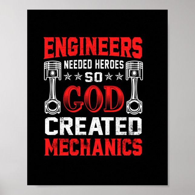 Mechanic Engineers Needed Heroes Poster (Front)