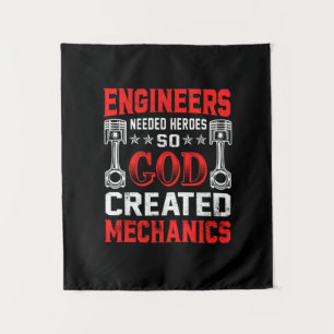 Mechanic Engineers Needed Heroes Tapestry