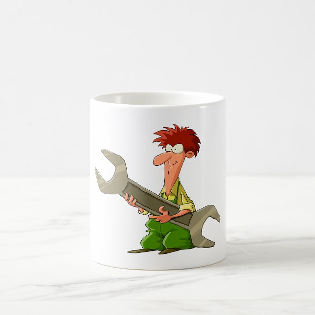 Mechanic Giant Spanner Coffee Mug (Creator Uploaded)