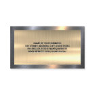 Mechanic | Gold Metal Border | Tools Services