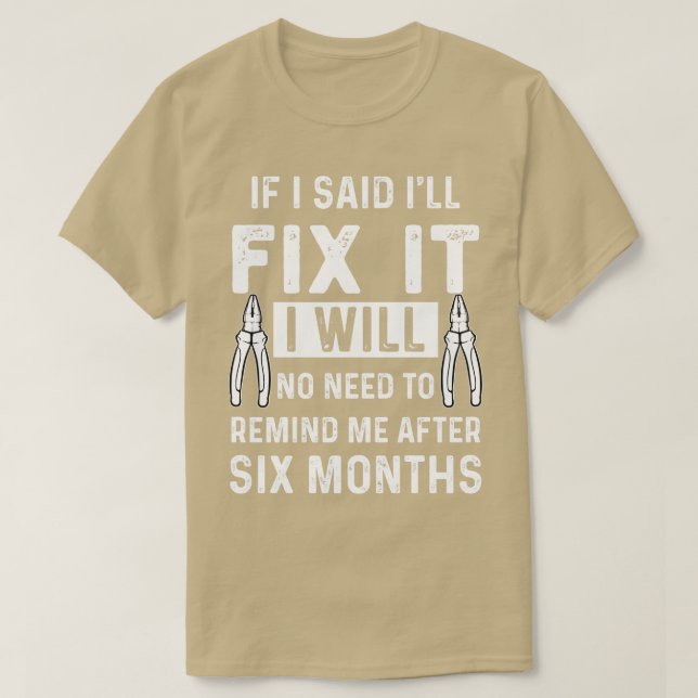 Mechanic Handyman 3 T-Shirt (Design Front)