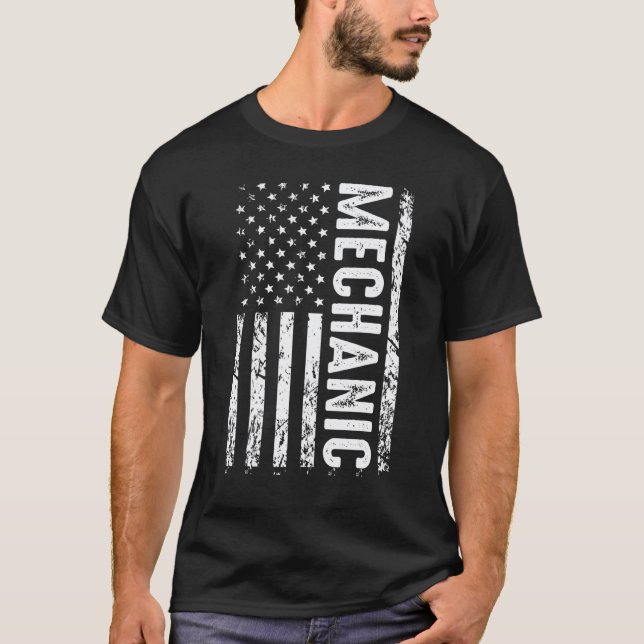 Mechanic Handyman Workshop Mechanical Engineer Car T-Shirt (Front)