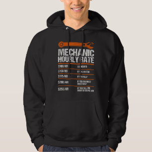 Mechanic Hourly Rate Future Mechanic Hoodie