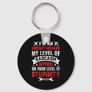 Mechanic I Am An Aircraft Mechanic Key Ring