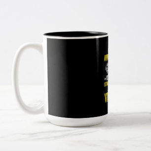 Mechanic I Do Not Always Charge Mechanic Two-Tone Coffee Mug