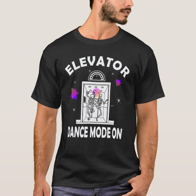 Mechanic Installer Maintenance Technician Elevator T-Shirt (Front)
