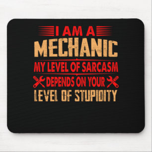 Mechanic Lovers   I Am A Mechanic Mouse Mat