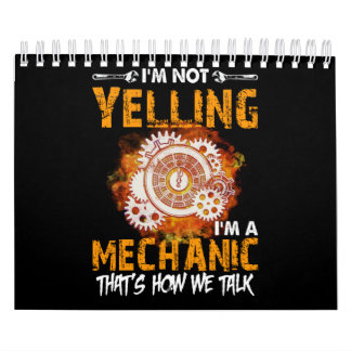 Mechanic Lovers | I'm Not Yelling I'm A Mechanic Calendar