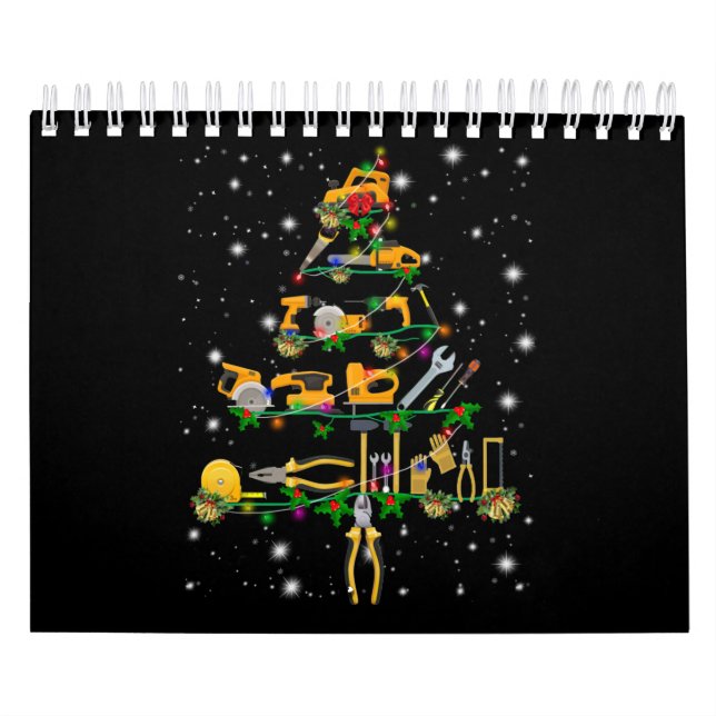 Mechanic Lovers | Mechanic Christmas Tree Calendar (Cover)