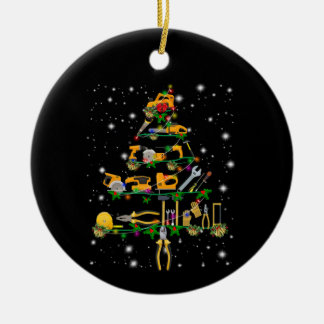 Mechanic Lovers | Mechanic Christmas Tree Ceramic Tree Decoration