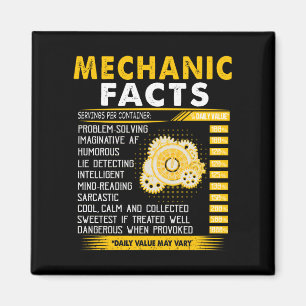 Mechanic Lovers   Mechanic Facts Magnet