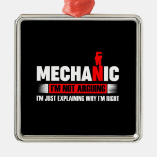 Mechanic Lovers | Mechanic I'm Not Arguing Metal Tree Decoration