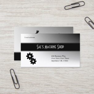 Mechanic / Machine  Business Card