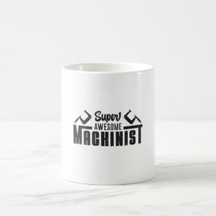 Mechanic Machine Machinist CNC Operator Funny Gift Coffee Mug