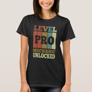 Mechanic Pro Unlocked Vintage Style Unique T-Shirt