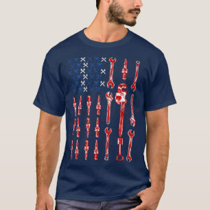 Mechanic Shirt Mechanic American Flag Mechanic Lov