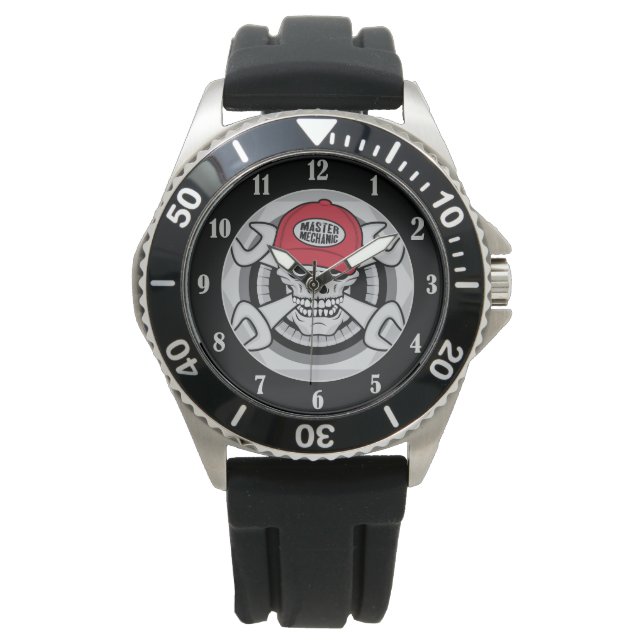 Mechanic Skull Watch (Front)