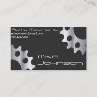 Mechanic & Trades Business Cards