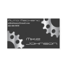 Mechanic & Trades Business Cards