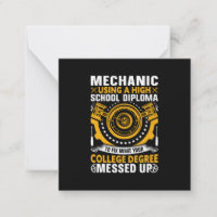 Mechanic Using A High School Diploma