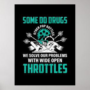 Mechanic We Solve Our Problems Poster