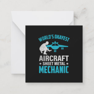 Mechanic World's Okayest Mechanic Card