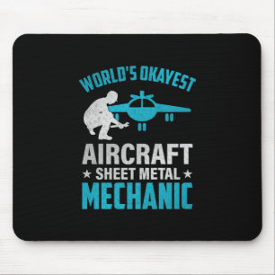 Mechanic World's Okayest Mechanic Mouse Mat