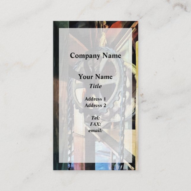 Mechanical Advantage Business Card (Front)