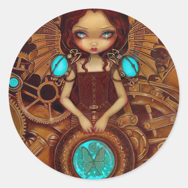 "Mechanical Angel I" Sticker (Front)