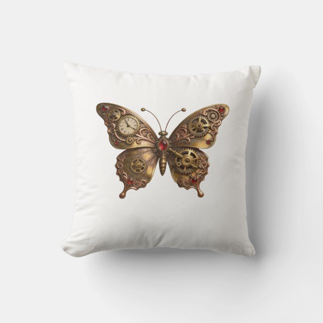 Mechanical Beauty in Flight Cushion (Front)