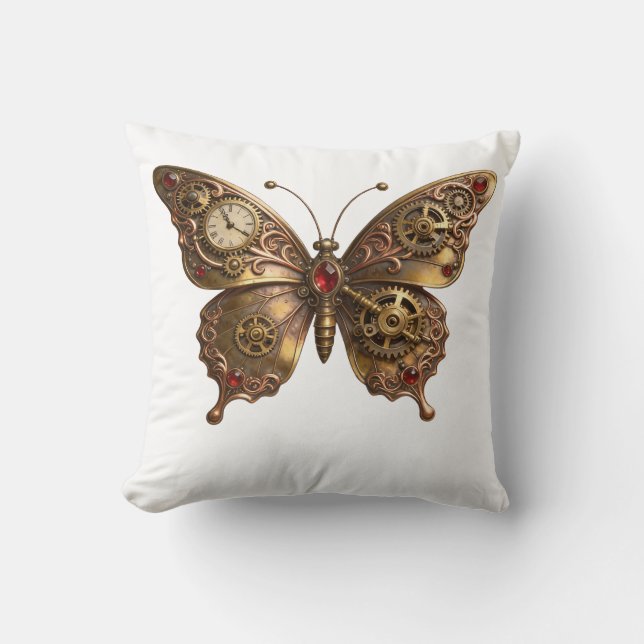 Mechanical Beauty in Flight Cushion (Front)