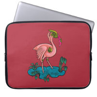 Mechanical Bird, Pink Flamingo Mecha Robot