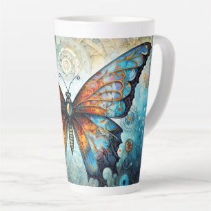 Mechanical Butterfly Dream Latte Mug