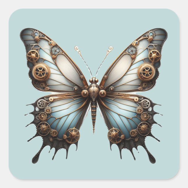 Mechanical Butterfly stickers (Front)