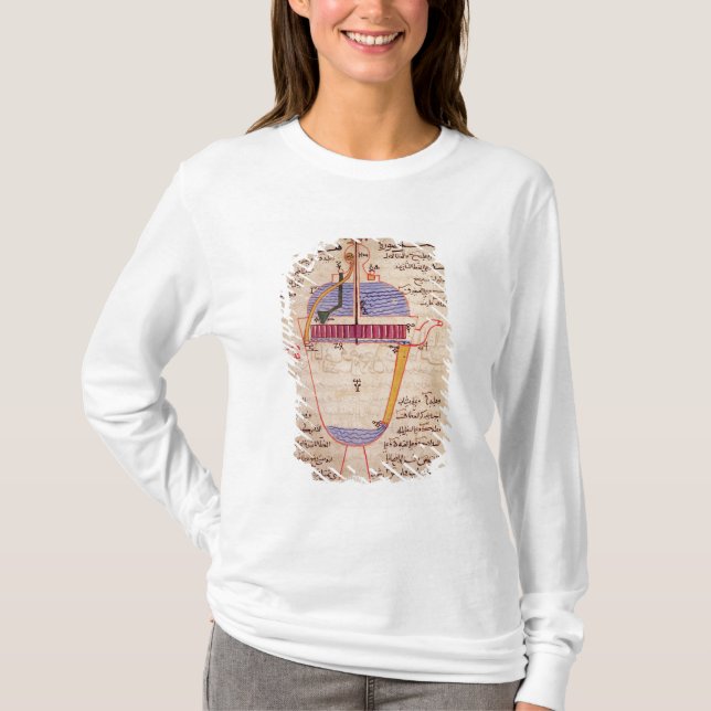 Mechanical device for pouring water T-Shirt (Front)