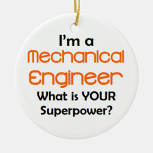 mechanical engineer2 ceramic tree decoration