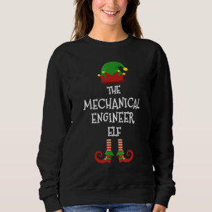 Mechanical Engineer Elf Family Matching Group Paja Sweatshirt
