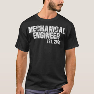 Mechanical Engineer est 2020 Mechanical Engineer G T-Shirt