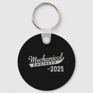 Mechanical Engineer Graduation 2025 Key Ring