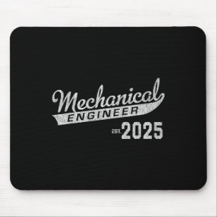 Mechanical Engineer Graduation 2025 Mouse Mat