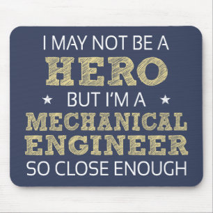Mechanical Engineer Humor Novelty Mouse Mat