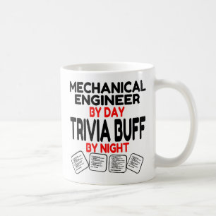Mechanical Engineer Loves Playing Trivia  Coffee Mug