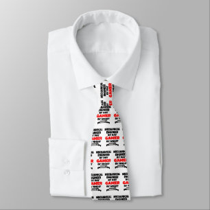Mechanical Engineer Loves Playing Video Games Tie