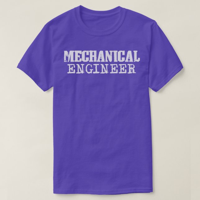 Mechanical Engineer Mechanic Cars Mechatronics  T-Shirt (Design Front)