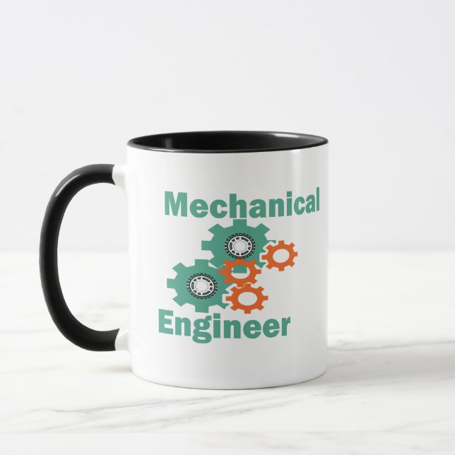 mechanical engineer mug (Left)