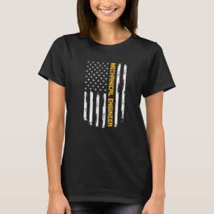 Mechanical Engineer Positive Carrer Vintage Americ T-Shirt