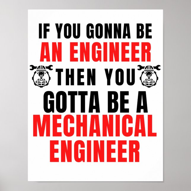 MECHANICAL ENGINEER POSTER (Front)